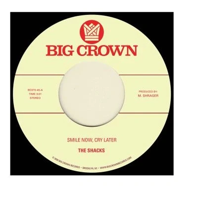 Afbeelding van Shacks &amp; the Brainstory Smile Now, Cry Later / Runaway (Single)