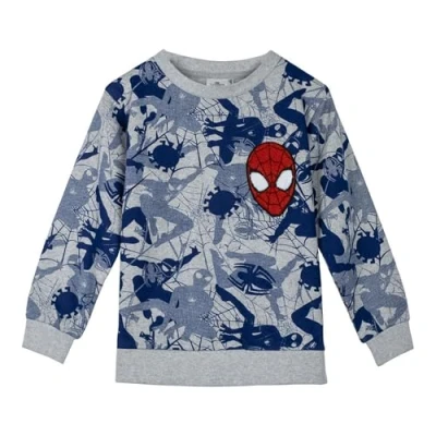 Afbeelding van CERDÁ LIFE&#039;S LITTLE MOMENTS Spiderman uniseks sweatshirt van geborsteld katoen voor kinderen, grijs.