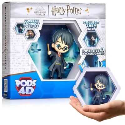 Afbeelding van WOW! PODS Harry Potter 4D Uniek verzamelfiguur met bobbelkop die uit hun wereld breekt in de jouwe Wand of plankdisplay speelgoed en geschenken Serie 1 nr. 416