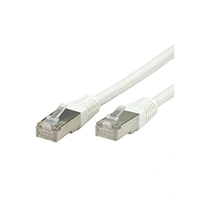 Afbeelding van VALUE Patchkabel Cat.6 (Class E) S/FTP (PiMF), wit, 0,5 m