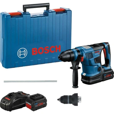 Afbeelding van Bosch Professional GBH 18V 34 CF accu boorhamer BITURBO Met 2x 18 V en lader In koffer