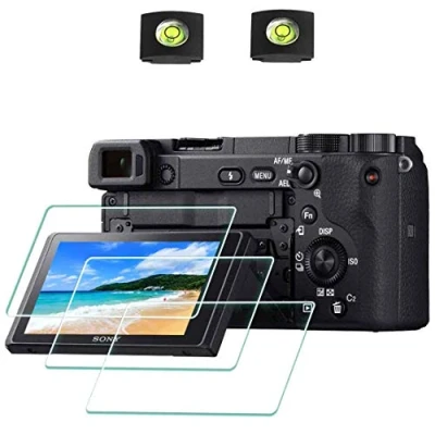 Afbeelding van ULBTER displaybeschermfolie gehard glas voor Sony Alpha A6300 A6400 A6000 A5000 A6600 A6100, 6300 6400 6000 5000 6600 6100 0,3 mm anti bubbels 9H hardheid