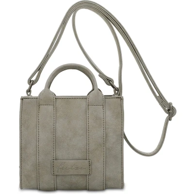 Afbeelding van Fritzi aus Preußen Schoudertas Handtas Square Vintage Crossbody Bag Rock Grijs
