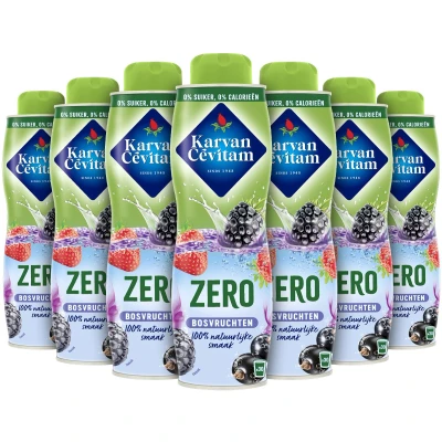 Afbeelding van Karvan Cevitam Bosvruchten Zero fles 60cl