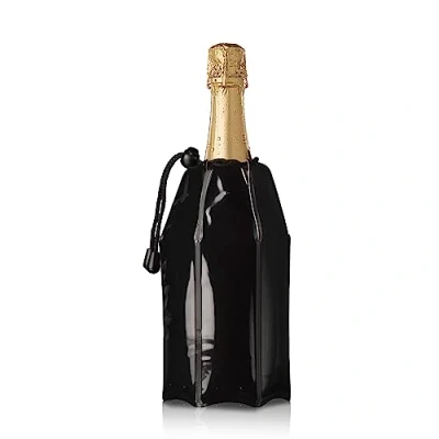 Image de Rafraichisseur à champagne Noir Vacuvin Plastique