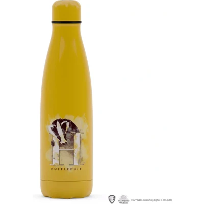 Afbeelding van Harry Potter Metalen Waterfles Hufflepuff