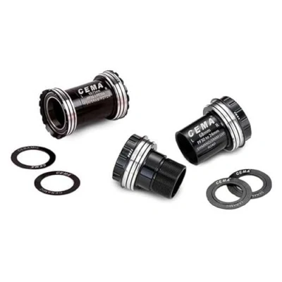 Afbeelding van Bracketas PF30 Interlock FSA386/Rotor3D+(30mm)Ker Zwart