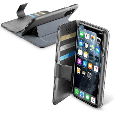 Afbeelding van Cellularline iPhone 11 Pro, hoesje book agenda, zwart