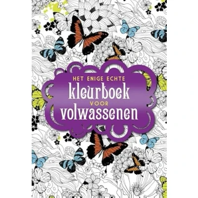 Afbeelding van Het enige echte kleurboek voor volwassenen