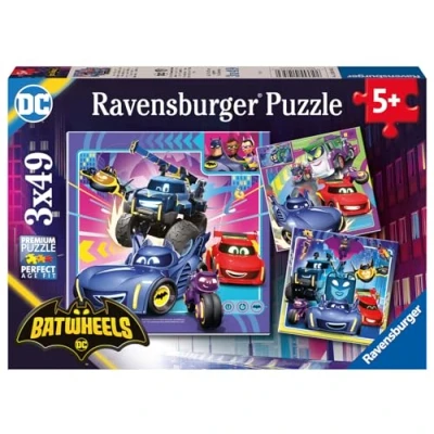 Image de Puzzle Ravensburger Batwheels 147 pièces