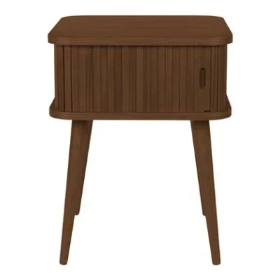 Afbeelding van Zuiver Barbier bijzettafel walnoot