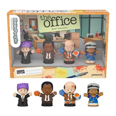 Afbeelding van Fisher Price Little People Collector The Office: Beste Momenten Speelfigurenset