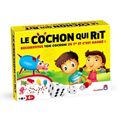 Afbeelding van Bordspel Dujardin Laughing Pig by 4 (FR)