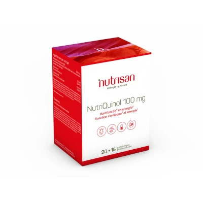 Afbeelding van Nutrisan NutriQuinol 100mg Softgels 105st