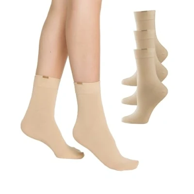 Afbeelding van Nur Die 487819 / Dames past perfect sokken 3 stuks