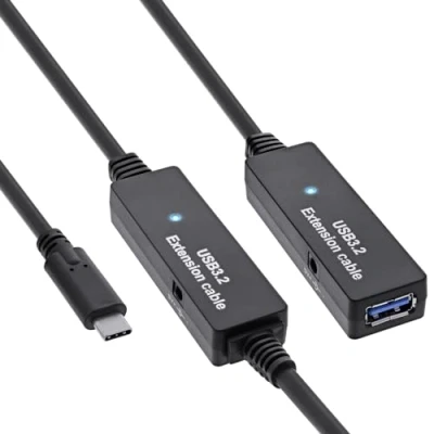 Afbeelding van InLine USB 3.2 Gen.1 Actieve Uitbreiding (10 m, Gen 1), kabel