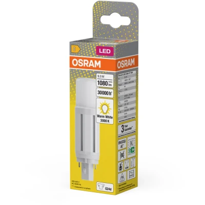 Afbeelding van OSRAM 4058075824577 LED lamp Energielabel E (A G) G24d 9.5 W = 26 Warmwit (Ø x h) 37.70 mm 1 stuk(s)