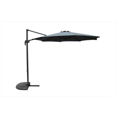 Afbeelding van Bestgarden Parasol Aluminium Tuinmeubelen Ø3 m Antraciet