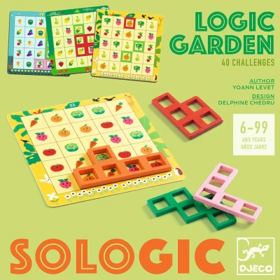 Afbeelding van Djeco logicaspel sologic garden logic