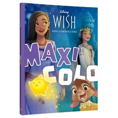 Image de WISH, ASHA ET LA BONNE ÉTOILE Maxi Colo Disney