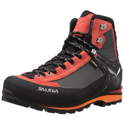 Afbeelding van Salewa Heren Ms Crow Gore Tex Wandelschoenen,Black/Papavero,46 EU