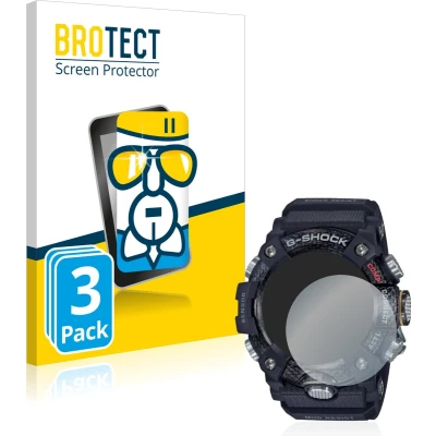 Afbeelding van BROTECT AirGlass kogelwerende glasfolie, Smartwatch beschermfolie, Transparant