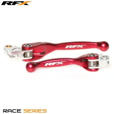 Afbeelding van RFX Race Series Gesmede Flexibele Hendels Rood Honda CR125 CR250 2004 2007 CRF250R CRF450R 2006 CRF250X CRF450X 2017