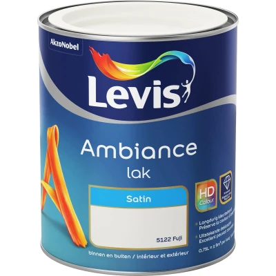 Afbeelding van Levis verf Ambiance lak satin 750ml fuji