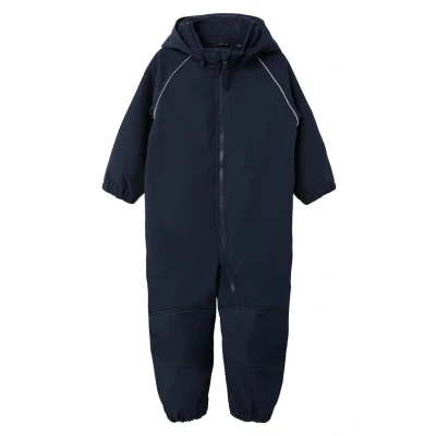Afbeelding van Name it Nmnalfa SUIT Solid Unisex Regenpak voor kinderen, Maat: 92, Dark sapphire