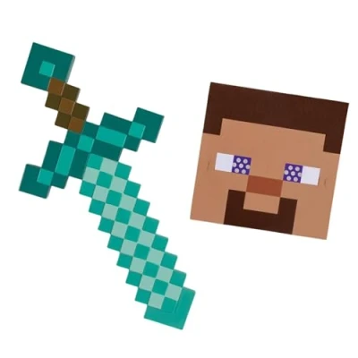 Afbeelding van Minecraft (MOJANG), Sword &amp; Mask Set, One Size Child