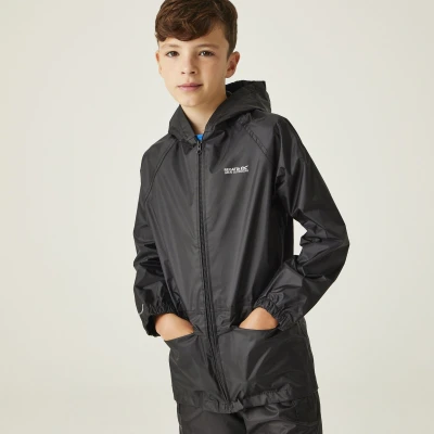 Afbeelding van Regatta Kids Stormbrk Jas Kinderen Zwart