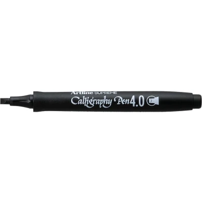 Afbeelding van Artline Marker Supreme Calligraphy Pen, 4,0 Mm, Zwart Kalligrafie