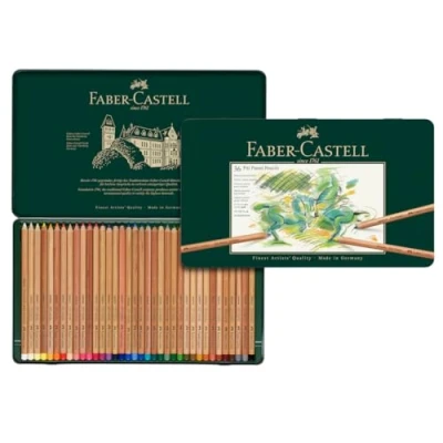 Image de Faber Castell Pitt Boîte De 36 Crayons Pastel