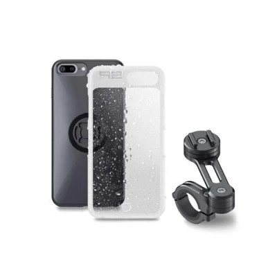 Image de Pack complet SP CONNECT Moto Bundle fixé sur guidon iPhone 8+/7+/6S+/6+