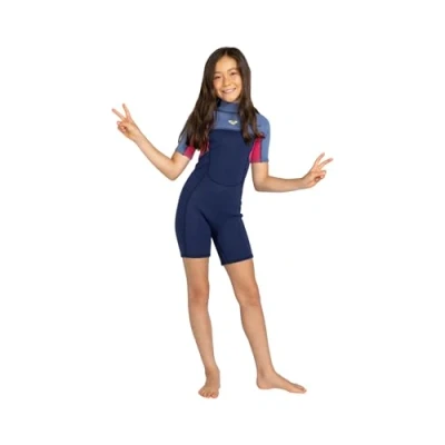 Afbeelding van 2025 Roxy Junior Prologue 2/2mm Rug Ritssluiting Lentepak Wetsuit ERGW