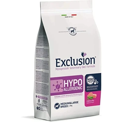 Afbeelding van 2x12kg Medium/Large Adult Varken &amp; Erwten Exclusion Diet Hypoallergeen Hondenvoer droog