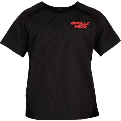Afbeelding van Gorilla Wear Augustine OLD School Tshirt print, Heren, Maat: S/M, Red