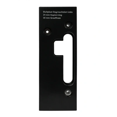 Afbeelding van Wovar Freesmal sluitplaat links 127 x 23 mm Per stuk