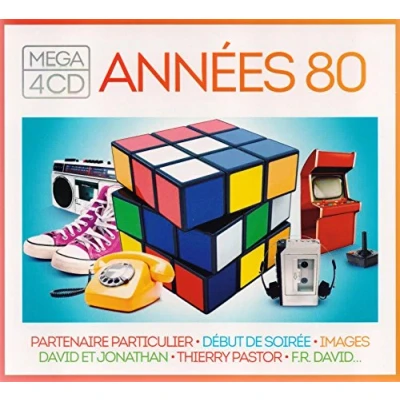Afbeelding van Various Artists Mega Années 80 (4 CD)