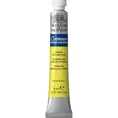 Afbeelding van Winsor &amp; Newton Cotman Aquarel 8 ml 346 citroengeel imitatie rij, tube 8840102