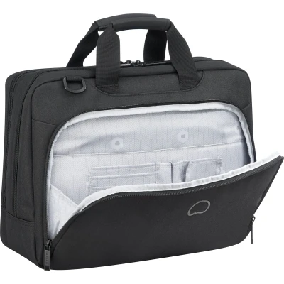 Afbeelding van Delsey Esplanade Two Compartments Laptop Bag 15.6&#039;&#039; deep black backpack