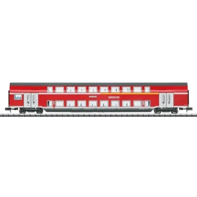 Afbeelding van MiniTrix Hobby 18055 N dubbeldeksrijtuig 1e/2e klas Van de DB AG