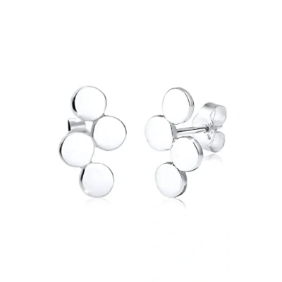 Afbeelding van Elli Wellen Oorbellen silvercoloured, Dames, Maat: One Size, Silver coloured