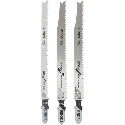 Afbeelding van Bosch Accessories 2609256A12 3 delig Decoupeerzaagbladen set 1 noks schacht stuk(s)
