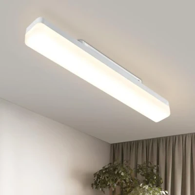 Afbeelding van CBJKTX Led plafondlamp voor keuken, keukenlamp, lang, 40 cm, daglicht, plafond, 18 W, ganglamp, wit, 4000 K, kelderlamp, neutraal, kelder, hal, kantoor, garage, slaapkamer