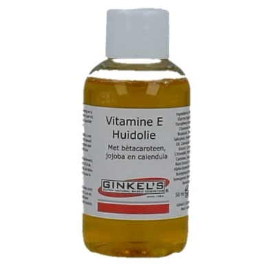 Afbeelding van Ginkel&#039;s Vitamine E Huidolie 50ml