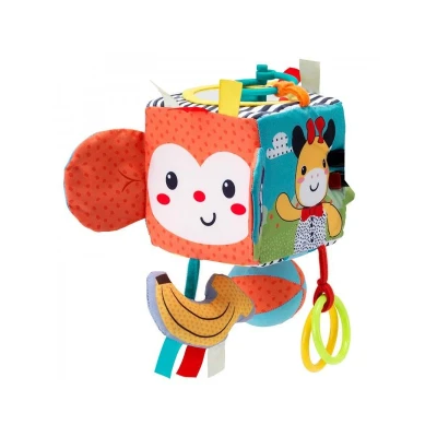 Afbeelding van Infantino Activiteitenkubus Peek &amp; Seek Sensory Discovery Cube