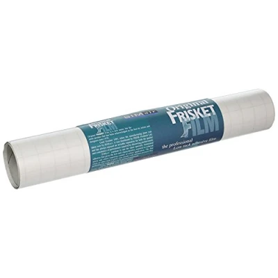Afbeelding van Frisket SA52802 Afpelbare plakfolie, glanzend, 381 mm x 3,66 m, transparant