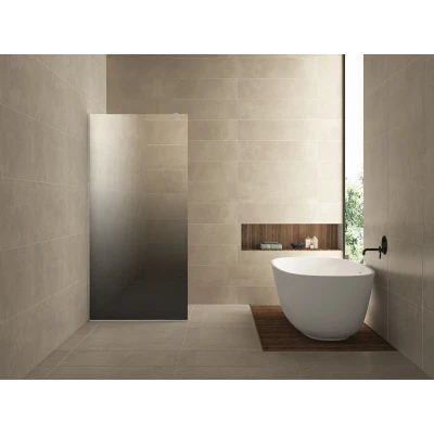 Afbeelding van Wiesbaden Slim glasplaat spiegelrook naar helder glas 900x2000 8mm nano