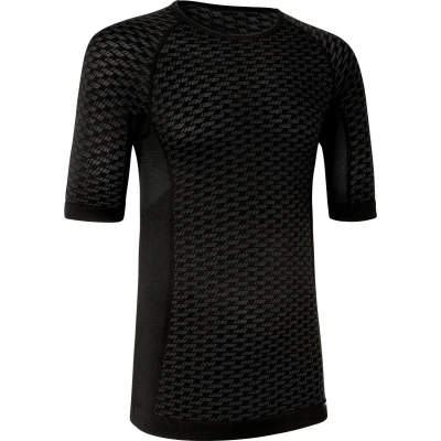 Afbeelding van GripGrab Expert Seamless Korte Mouw Zomer Fiets Base Layer Zweethemd Zwart Unisex Maat XL/XXL